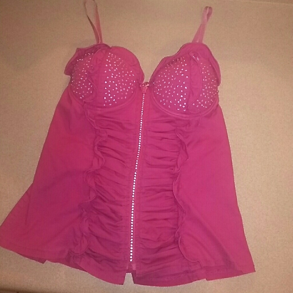 Blouse violet size large